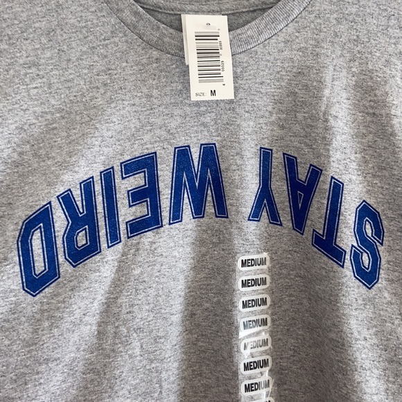 🔥NWT🔥Delta Pro Weight Stay Weird T-shirt. - Picture 2 of 4